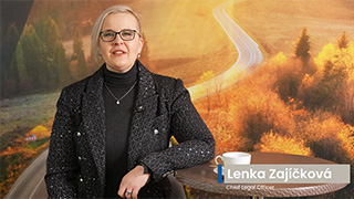 Lenka Zajíčková<br>Ambasadorka hodnoty DŮVĚRA, RESPEKT A TÝMOVÁ SPOLUPRÁCE